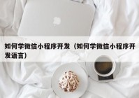 如何学微信小程序开发（如何学微信小程序开发语言）