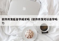 软件开发能自学成才吗（软件开发可以自学吗?）