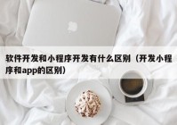 软件开发和小程序开发有什么区别（开发小程序和app的区别）