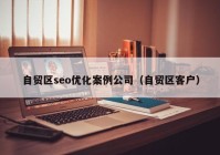 自贸区seo优化案例公司（自贸区客户）