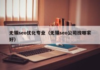 无锡seo优化专业（无锡seo公司找哪家好）