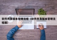 软件开发版本管理流程（软件开发版本管理流程图）