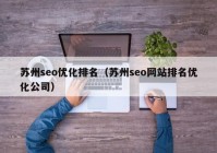 苏州seo优化排名（苏州seo网站排名优化公司）